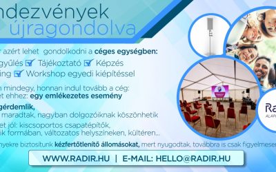 Rendezvények újragondolva