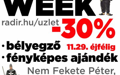 Fekete Péter – nem! Fekete lovag –  nem! Fekete hét –  igen!