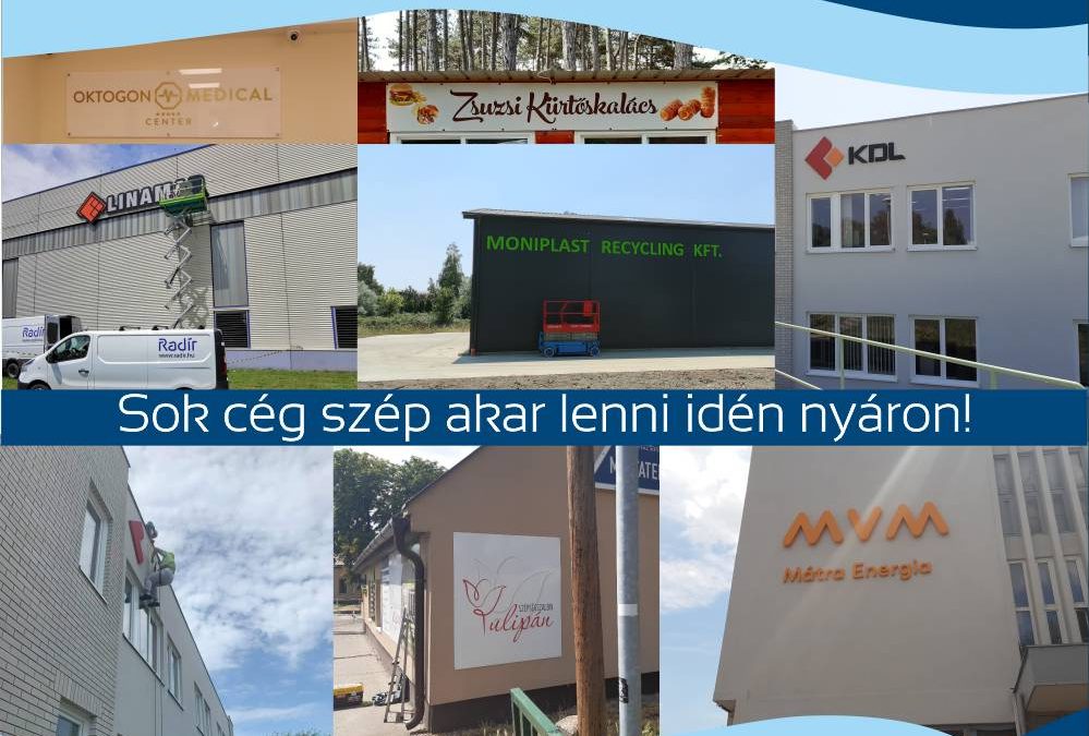 Kinyílt a Világ – Sok cég szép akar lenni idén nyáron 😊