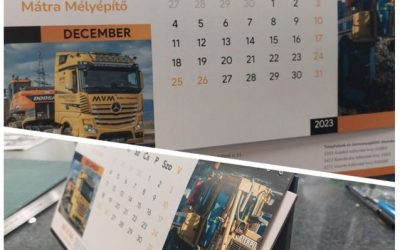 Kezdd az új évet új megjelenéssel, már rendelhetőek a 2023-as naptárak, egyedi arculatra szabva!